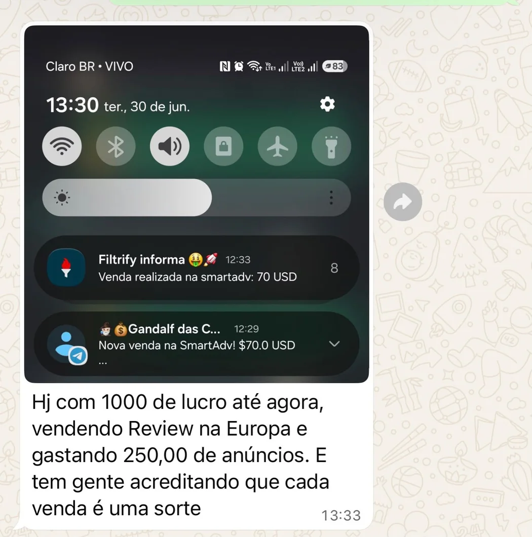 Resultado da Estratégia de Lista compartilhado por aluno